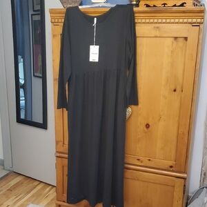 TENCEDE Long Sleeve Maxi Dress